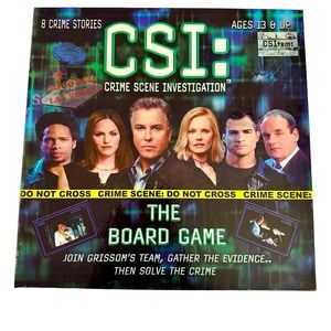 NIB CSI: Crime Scene Investigation The Board Game